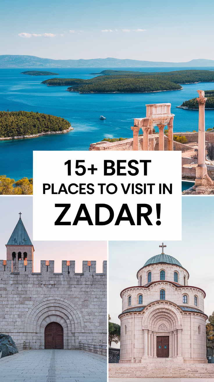 15+ Best Places To Visit In Zadar