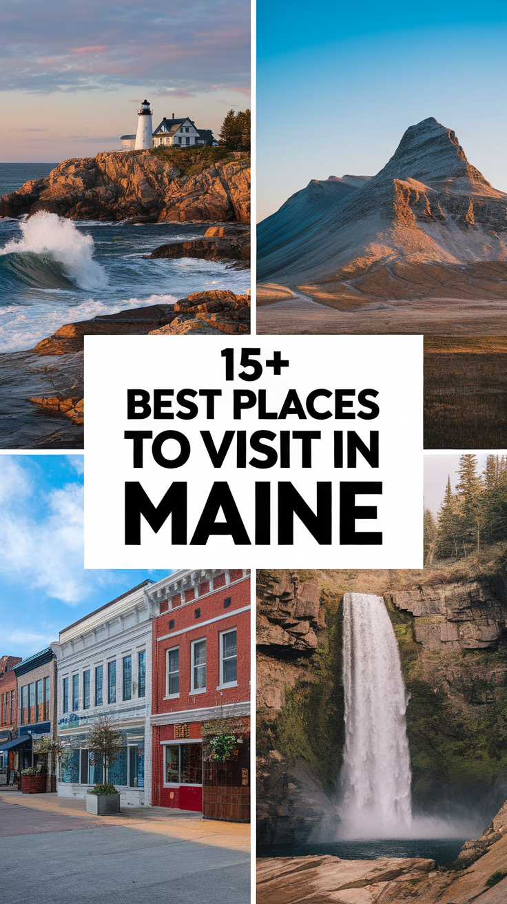 15+ Best Places To Visit In Maine