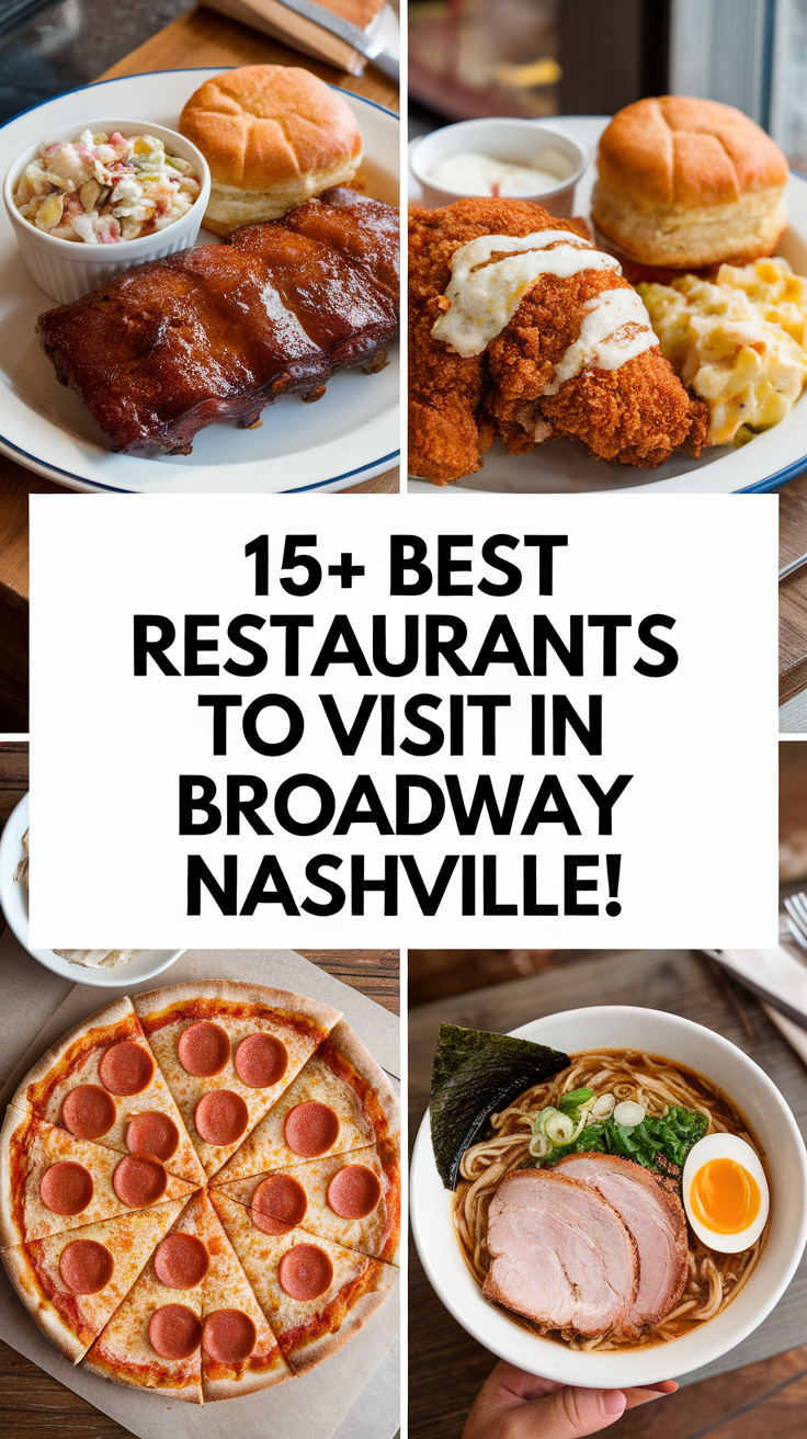 15+ Best Restaurants To Visit In Broadway Nashville