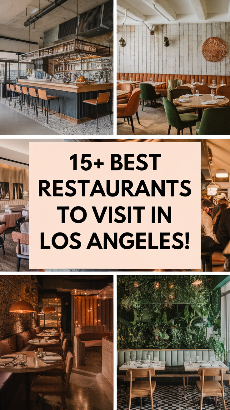 15+ Best Restaurants To Visit In Los Angeles