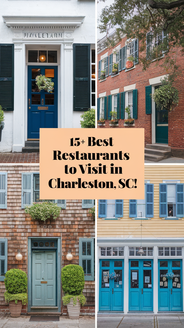 15+ Best Restaurants To Visit In Charleston, SC
