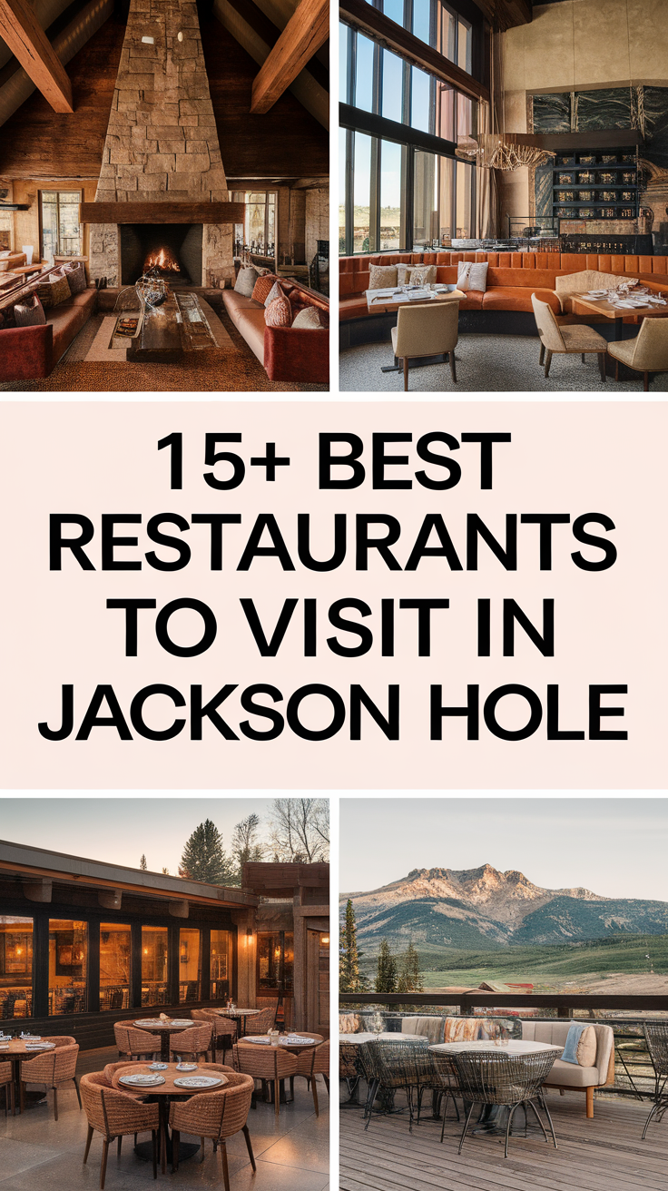 15+ Best Restaurants To Visit In Jackson Hole