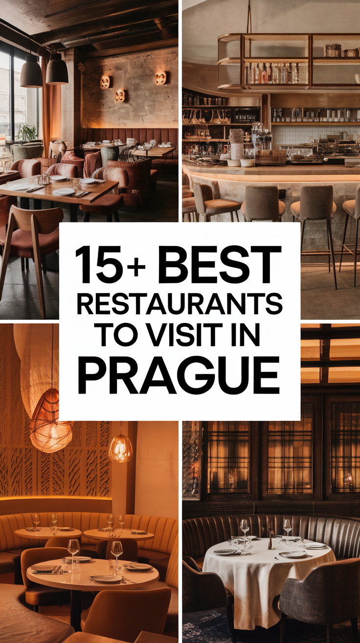 15+ Best Restaurants To Visit In Prague