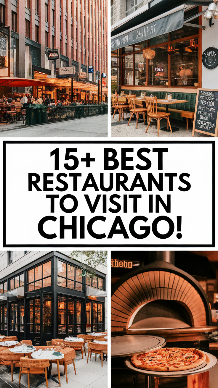 15+ Best Restaurants To Visit In Chicago