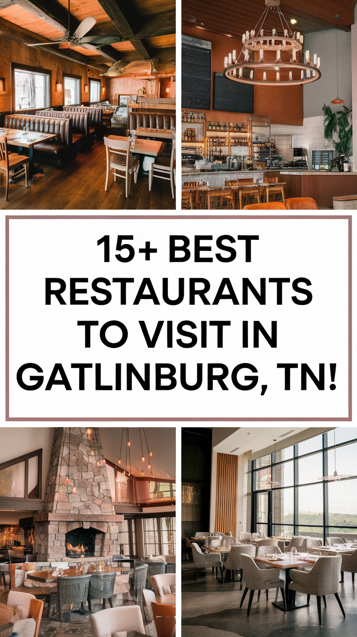 15+ Best Restaurants To Visit In Gatlinburg, TN