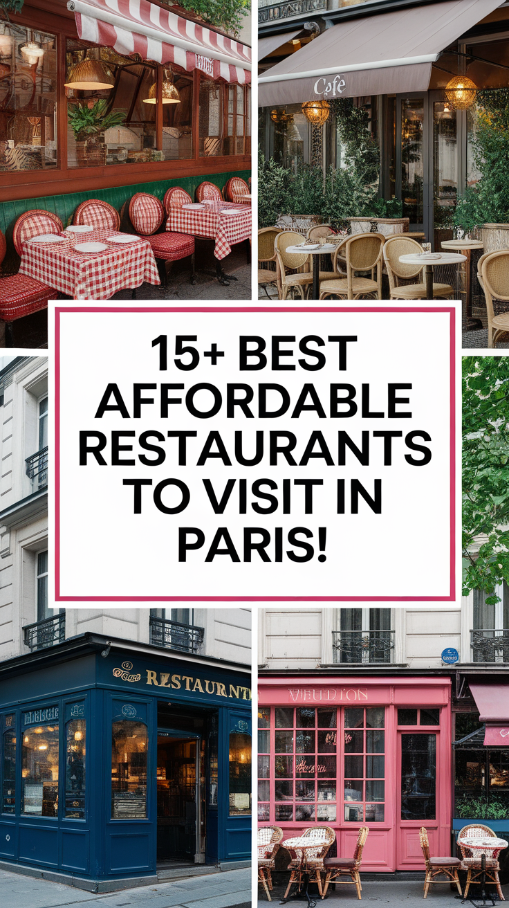 15+ Best Affordable Restaurants To Visit In Paris