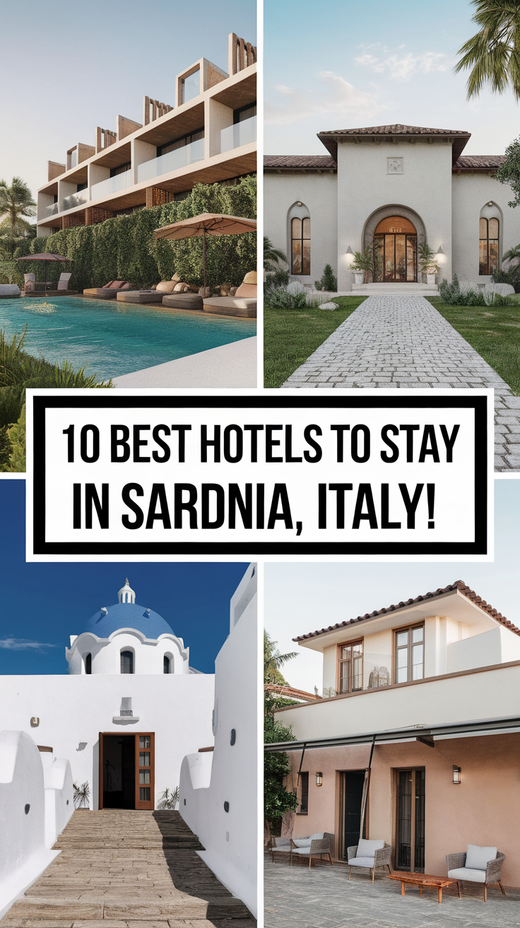 10 Best Hotels To Stay In Sardinia, Italy