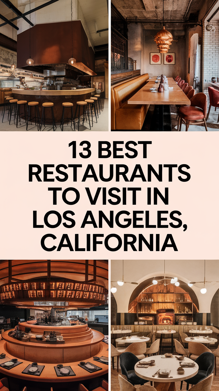 13 Best Restaurants To Visit In Los Angeles, California