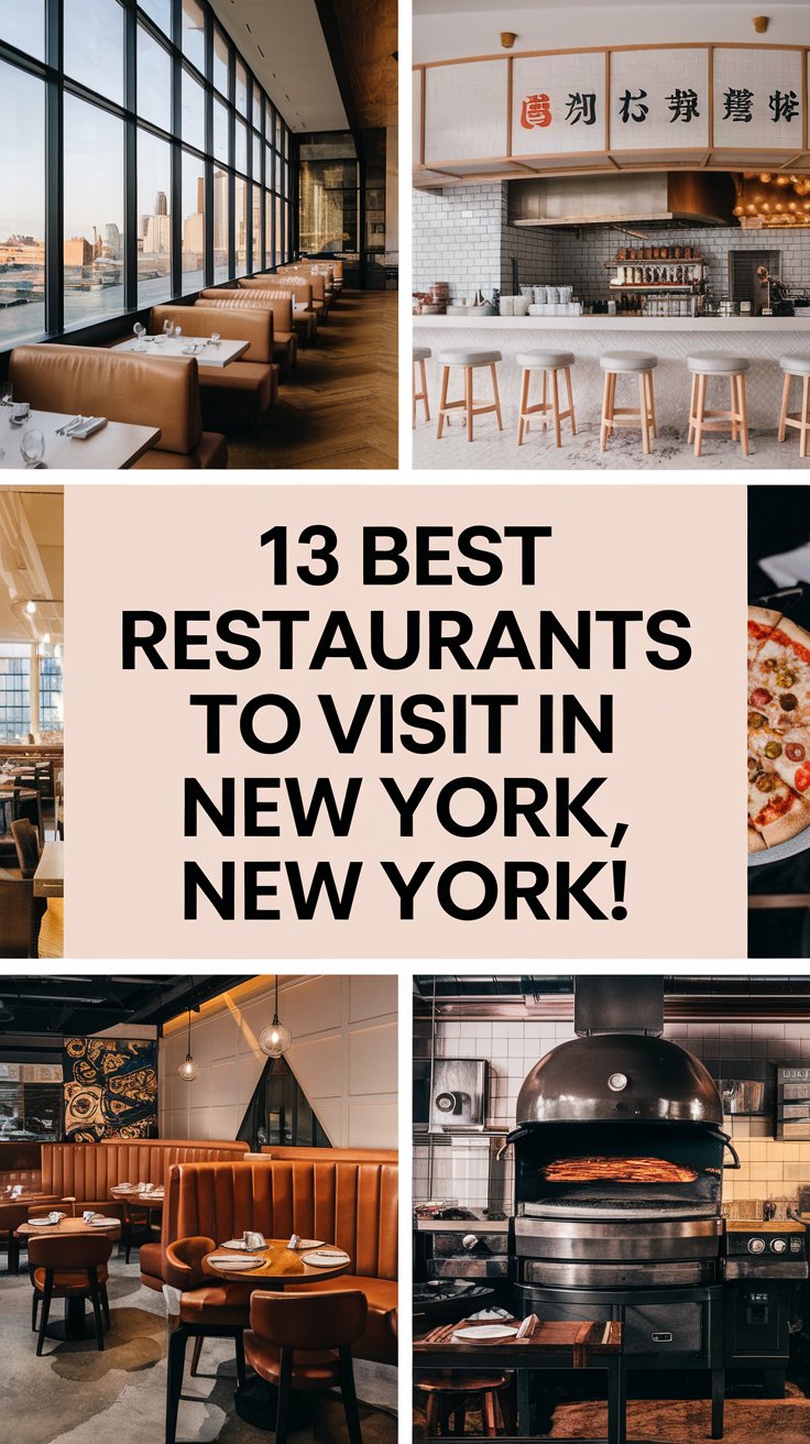 13 Best Restaurants To Visit In New York, New York