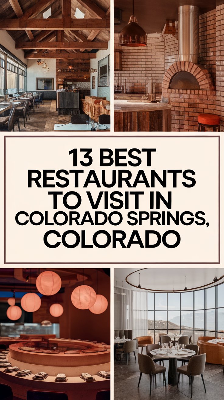13 Best Restaurants To Visit In Colorado Springs, Colorado