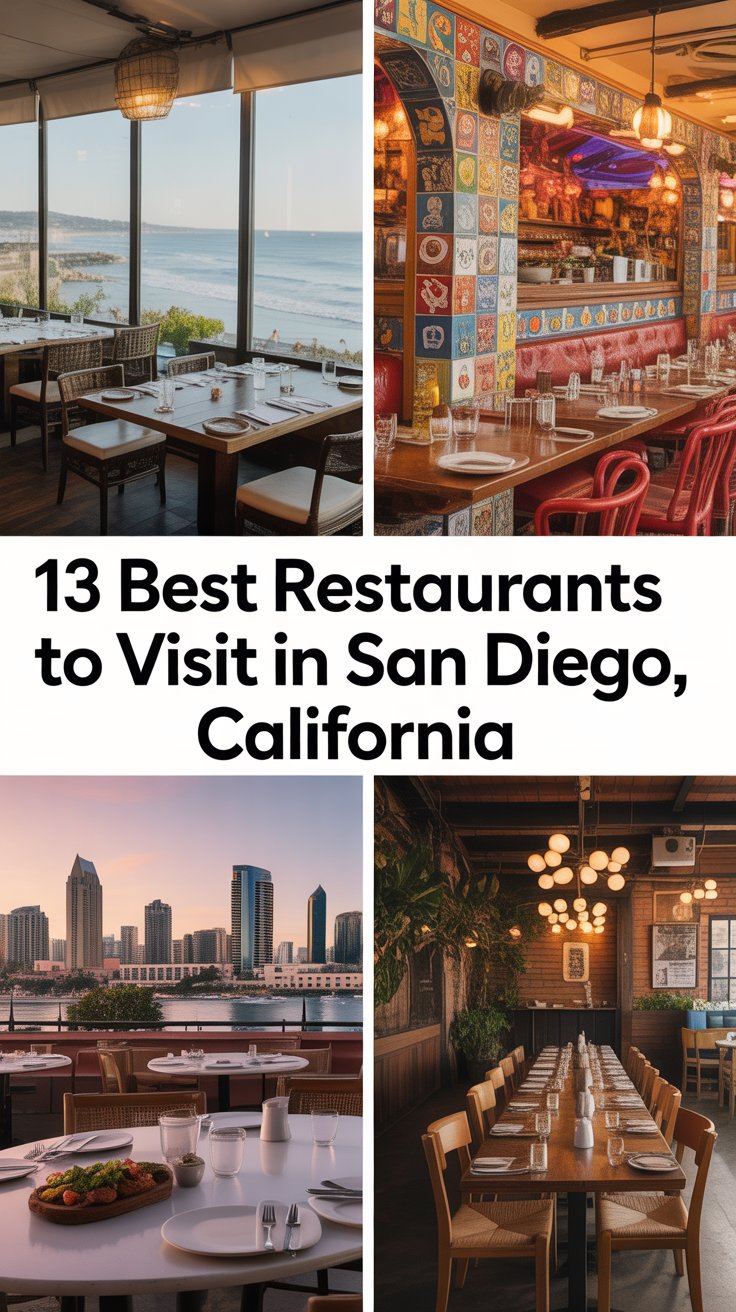 13 Best Restaurants To Visit In San Diego, California
