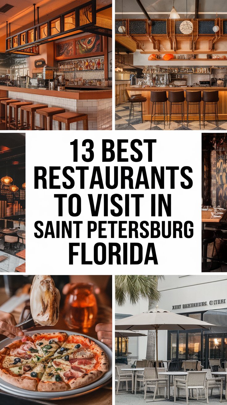13 Best Restaurants To Visit In Saint Petersburg, Florida
