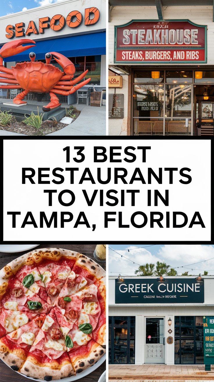 13 Best Restaurants To Visit In Tampa, Florida