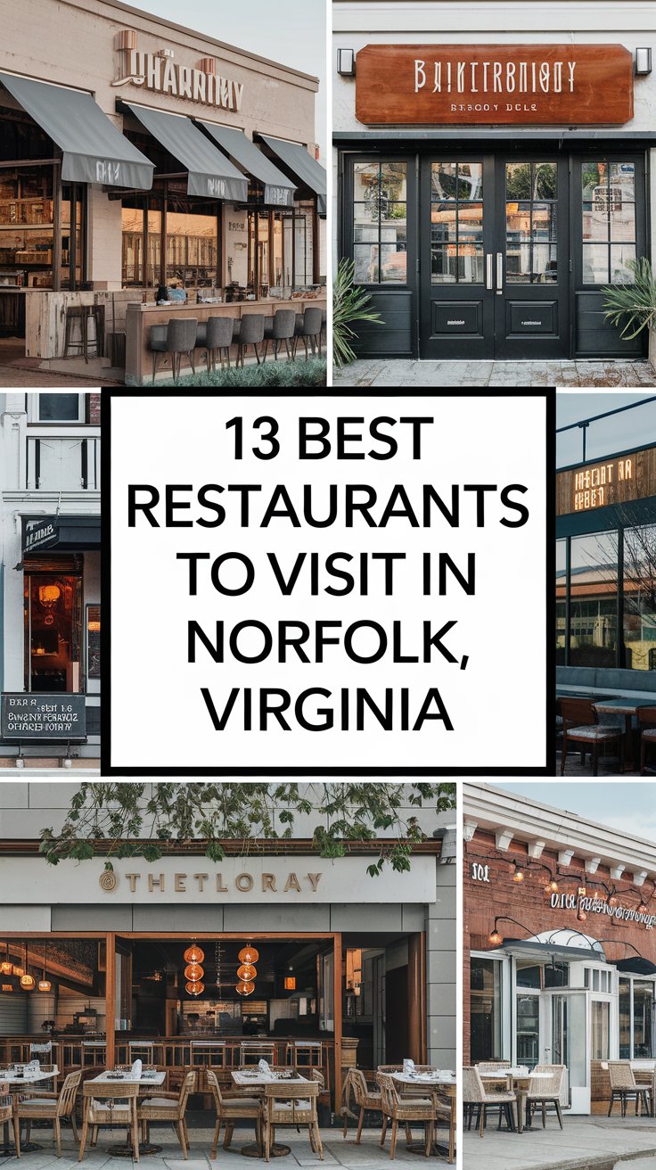 13 BEST RESTAURANTS TO VISIT IN NORFOLK, VIRGINIA