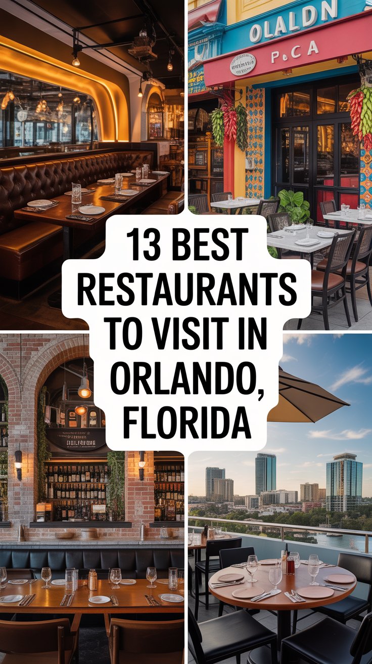 13 Best Restaurants To Visit In Orlando, Florida
