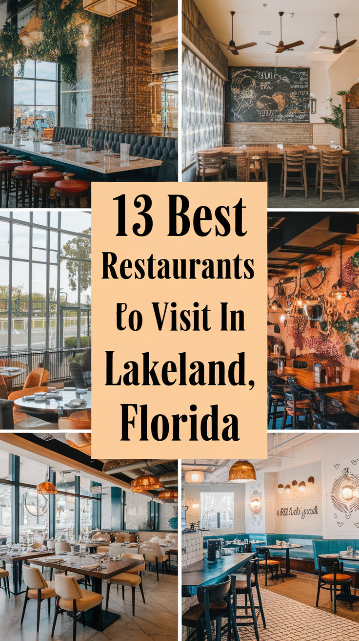 13 Best Restaurants To Visit In Lakeland, Florida