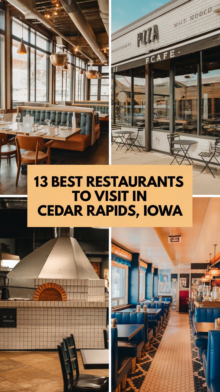 13 Best Restaurants To Visit In Cedar Rapids, Iowa