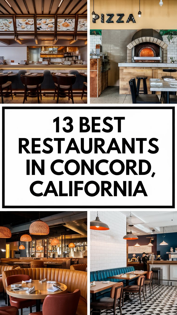 13 Best Restaurants To Visit In Concord, California