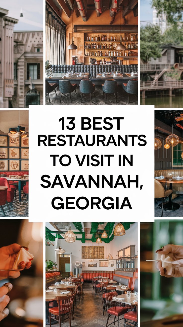 13 Best Restaurants To Visit In Savannah, Georgia