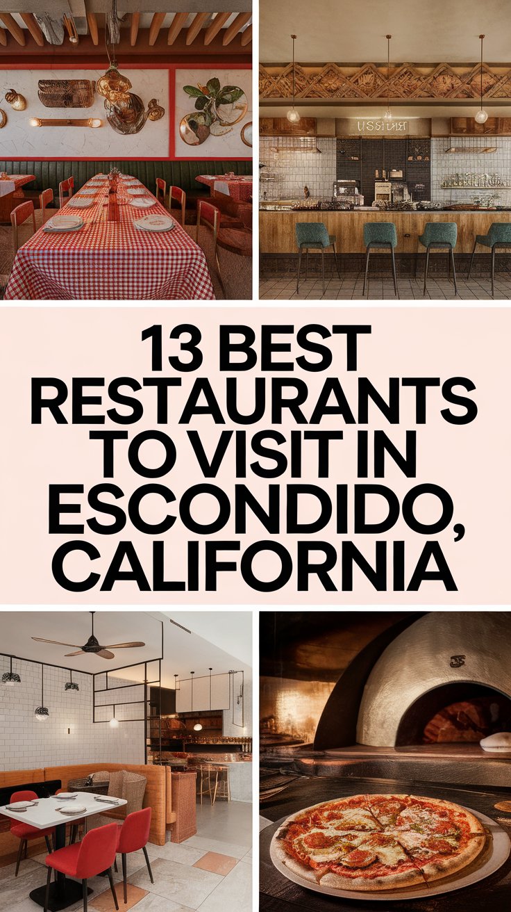 13 Best Restaurants To Visit In Escondido, California