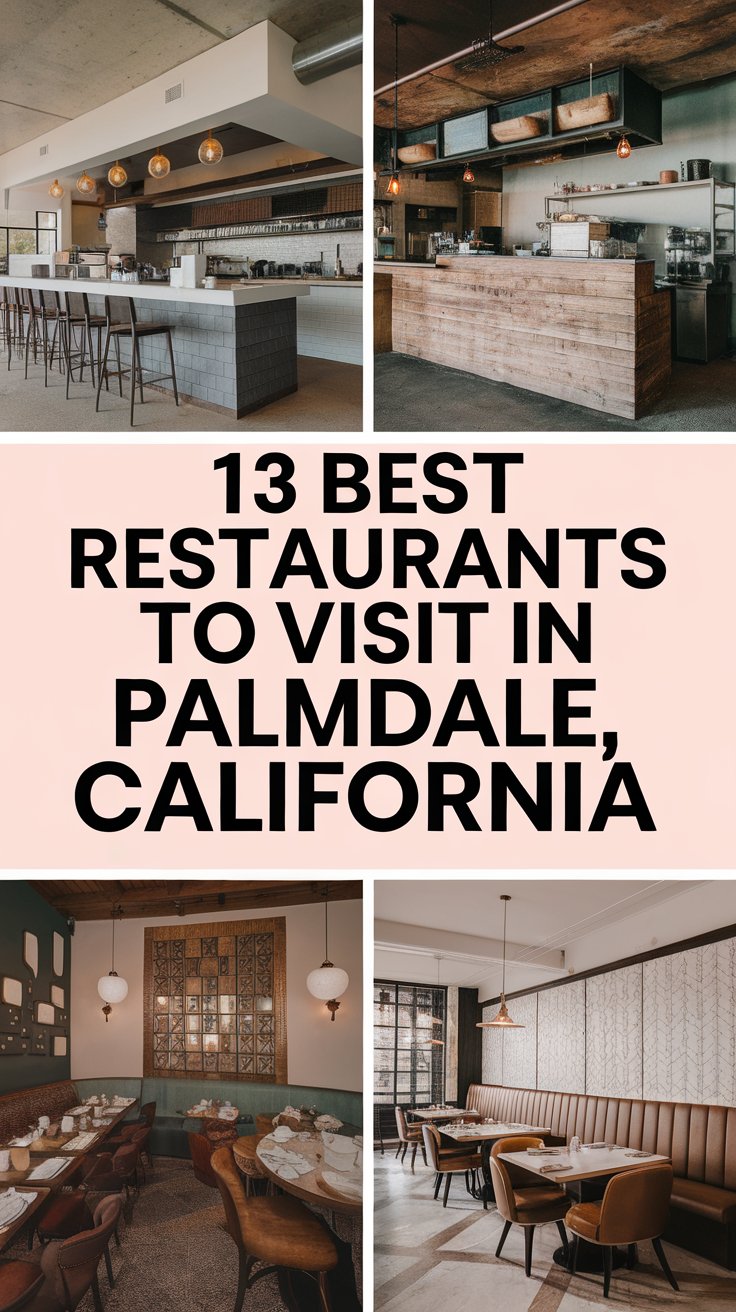 13 Best Restaurants To Visit In Palmdale, California