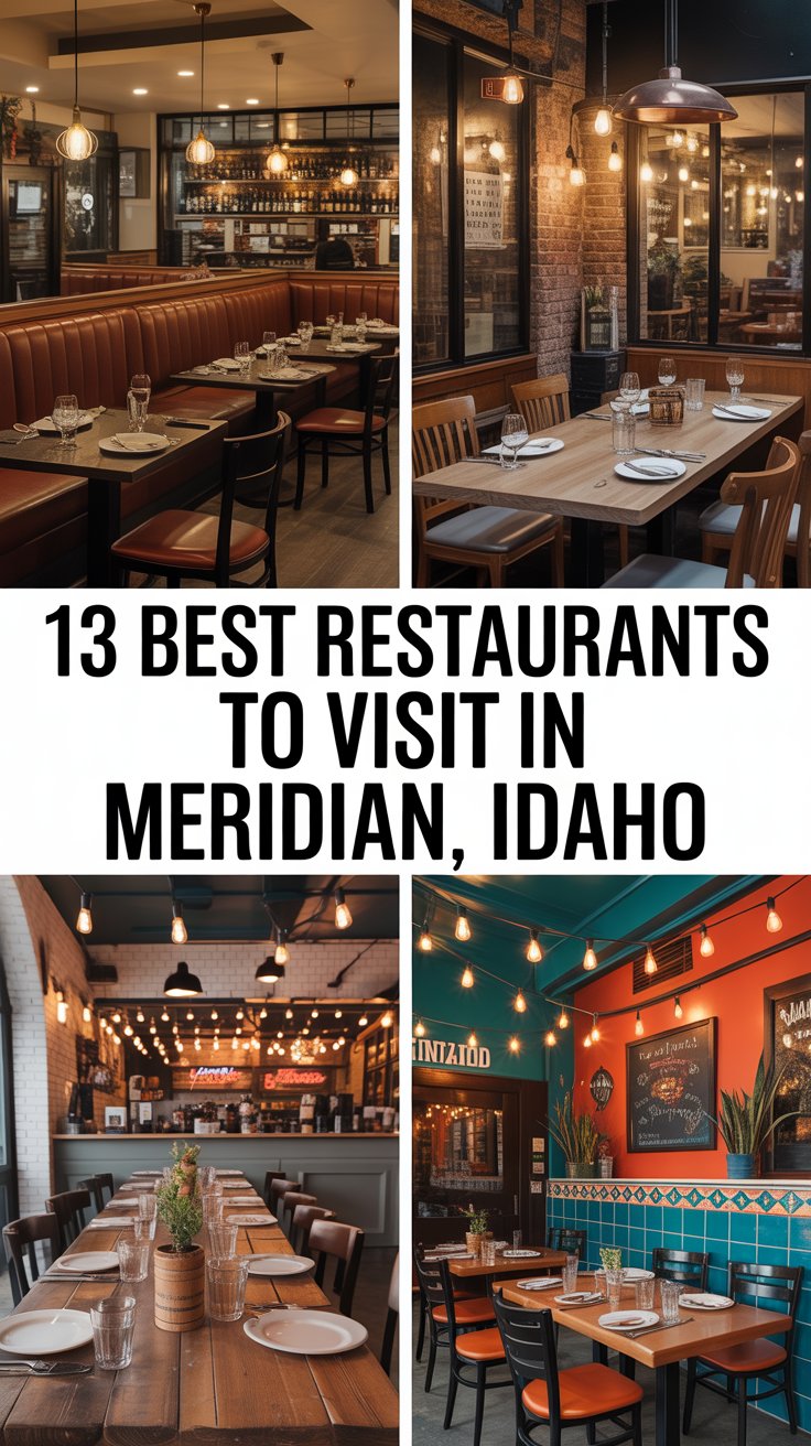 13 Best Restaurants To Visit In Meridian, Idaho