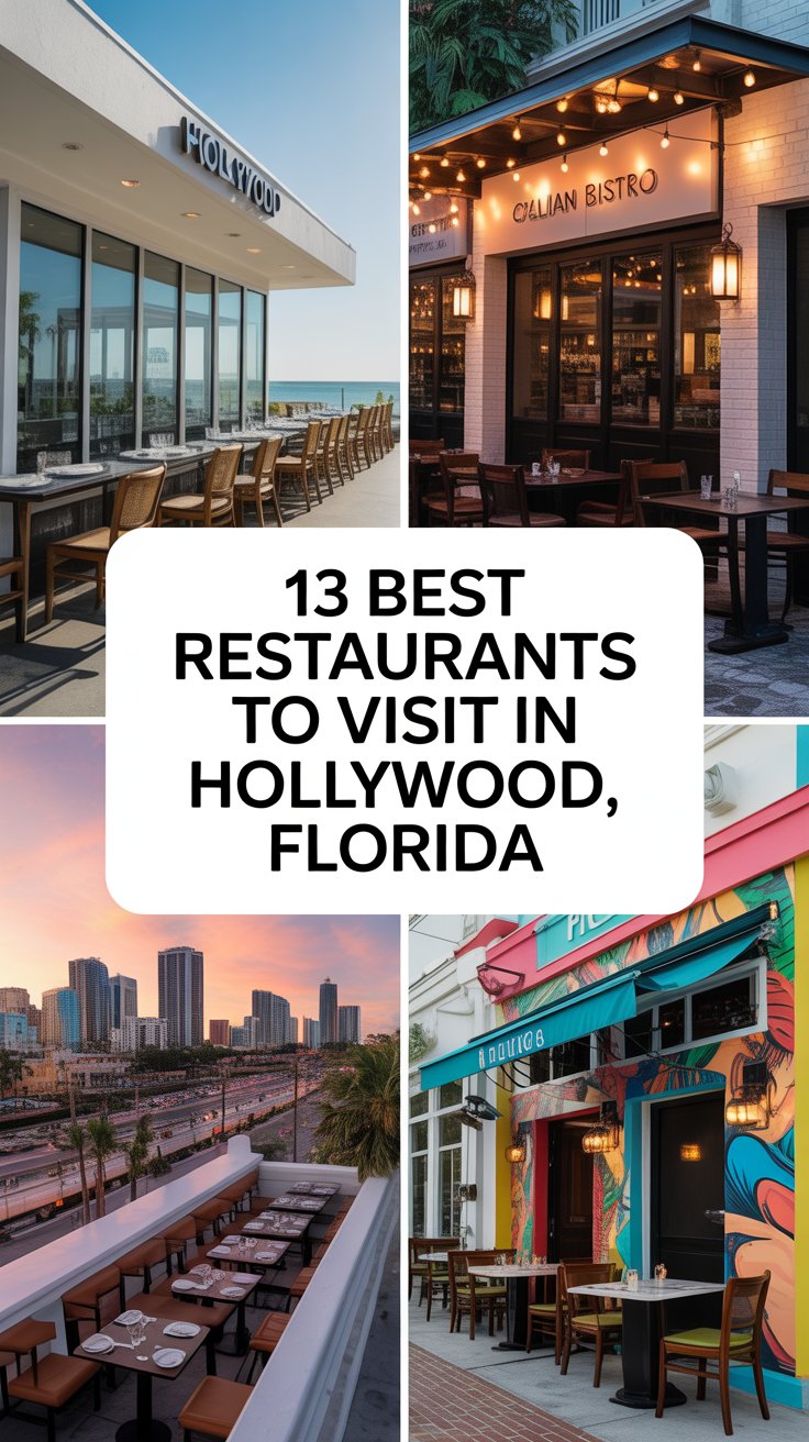 13 Best Restaurants To Visit In Hollywood, Florida