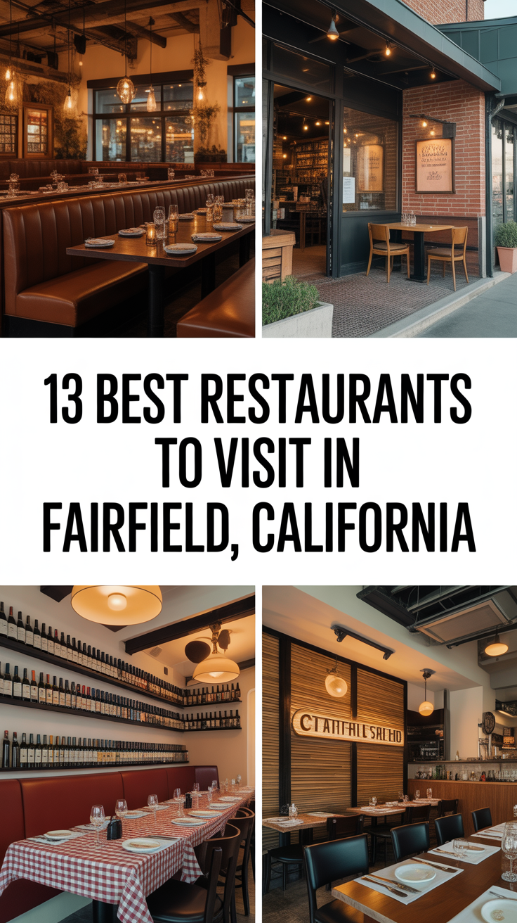 13 Best Restaurants To Visit In Fairfield, California