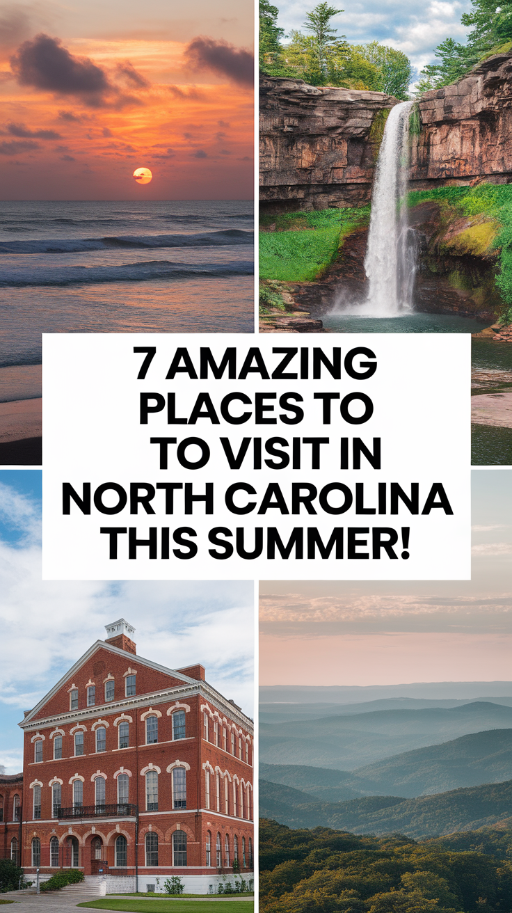7 Amazing Places To Visit In North Carolina This Summer