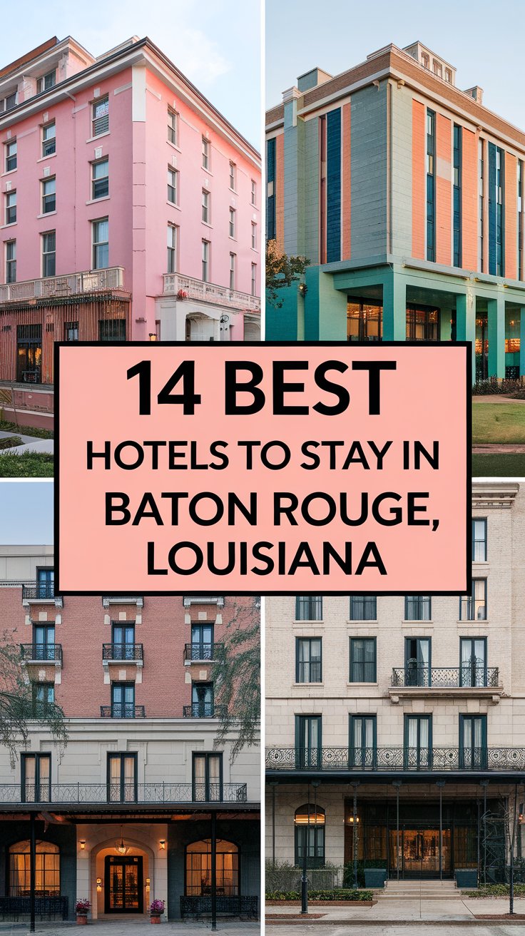 14 Best Hotels To Stay In Baton Rouge, Louisiana