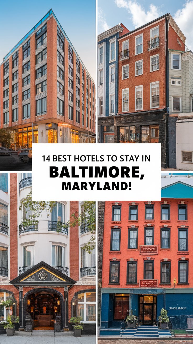 14 Best Hotels To Stay In Baltimore, Maryland