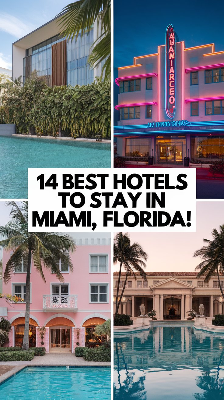14 Best Hotels To Stay In Miami, Florida