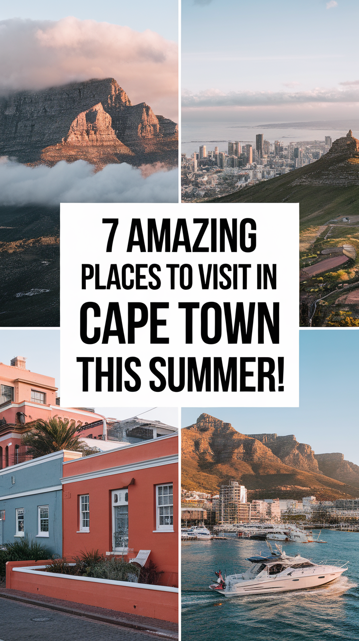 7 Best Places To Visit In Cape Town This Summer