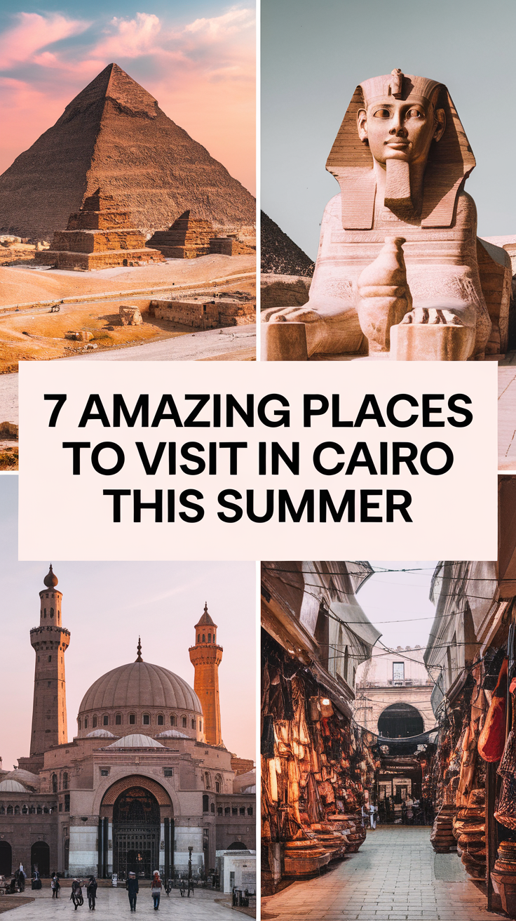 7 Best Places To Visit In Cairo This Summer