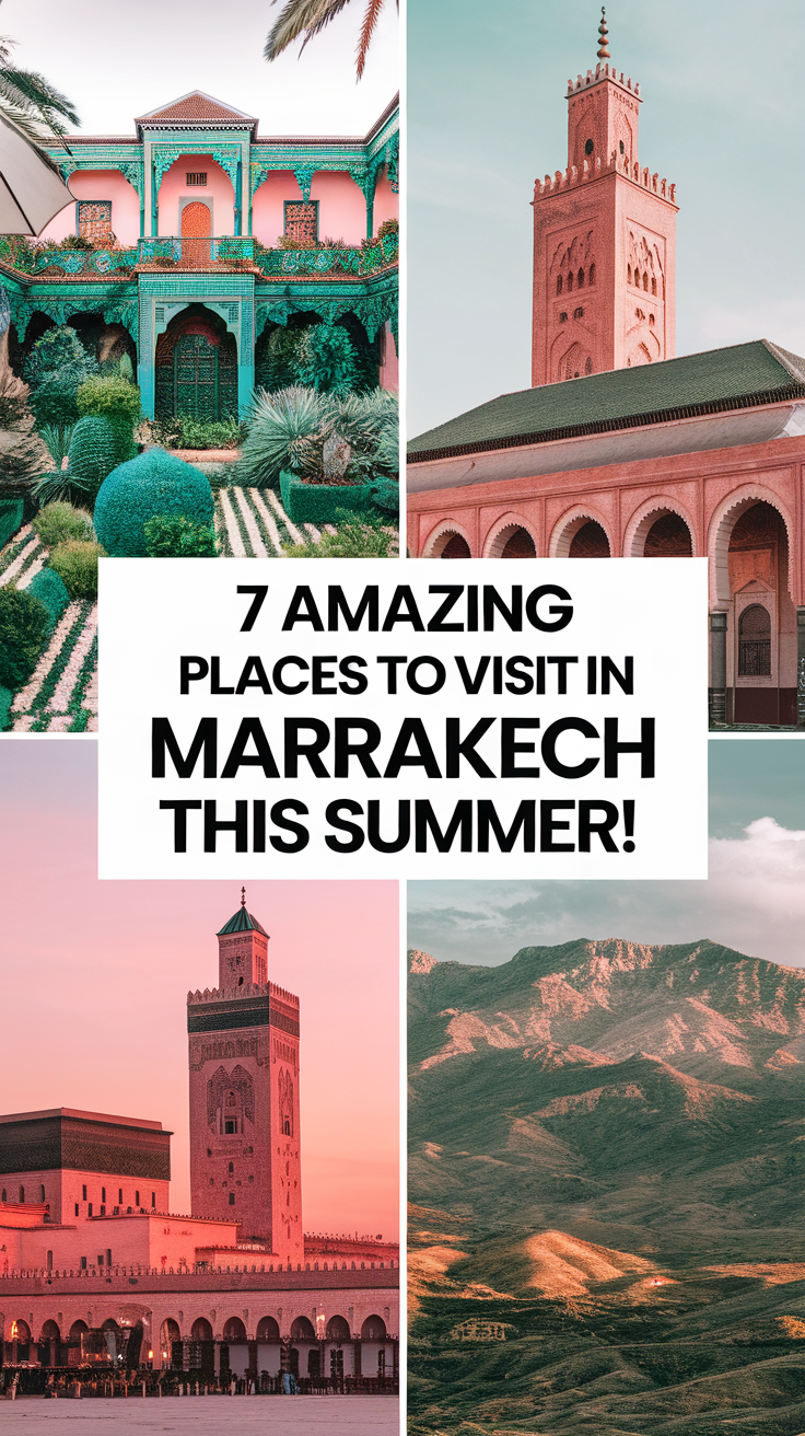 7 Best Places To Visit In Marrakesh This Summer