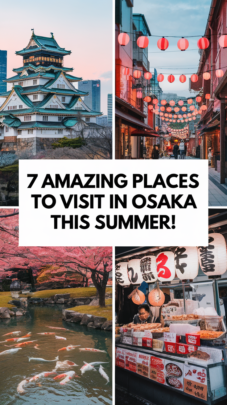 7 Best Places To Visit In Osaka This Summer