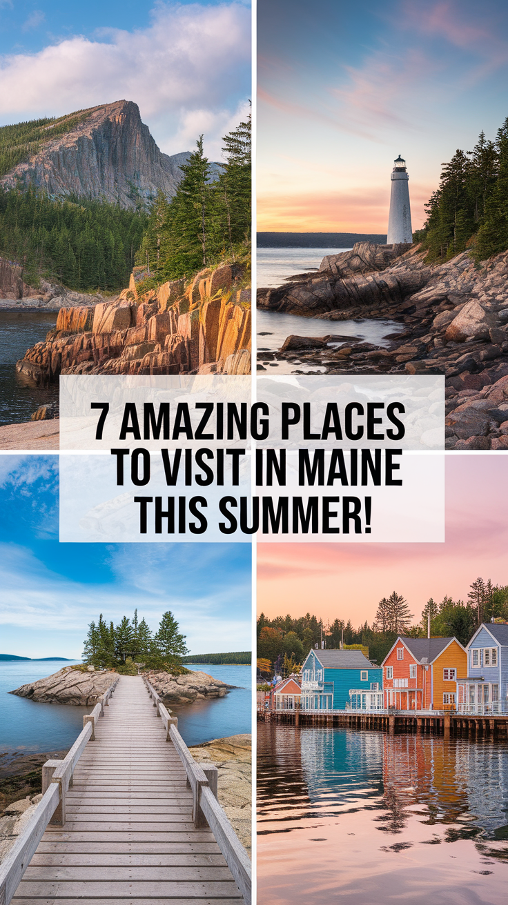 7 Amazing Places To Visit In Maine This Summer
