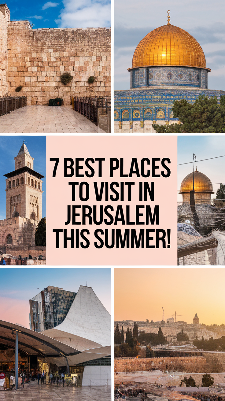 7 Best Places To Visit In Jerusalem This Summer