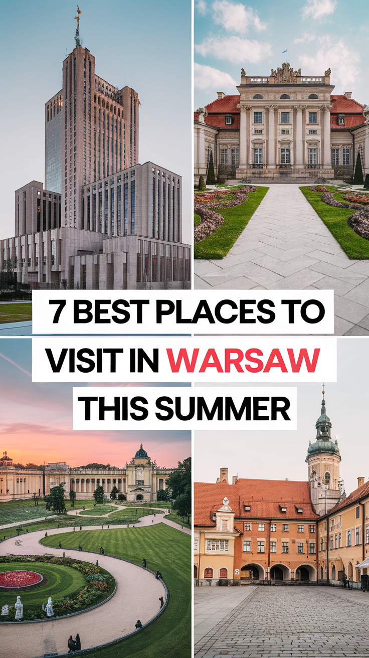 7 Best Places To Visit In Warsaw This Summer