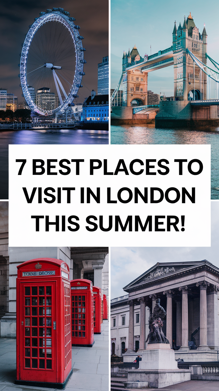 7 Best Places To Visit In London This Summer