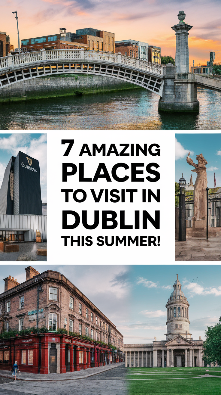 7 Best Places To Visit In Dublin This Summer