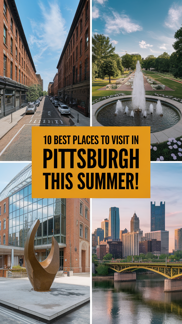 10 Best Places To Visit In Pittsburgh This Summer