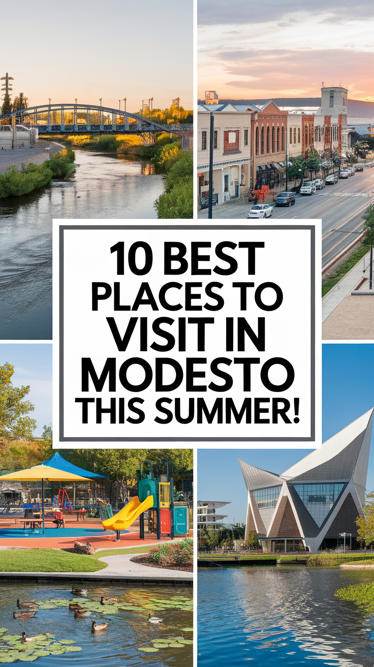 10 Best Places To Visit In Modesto This Summer