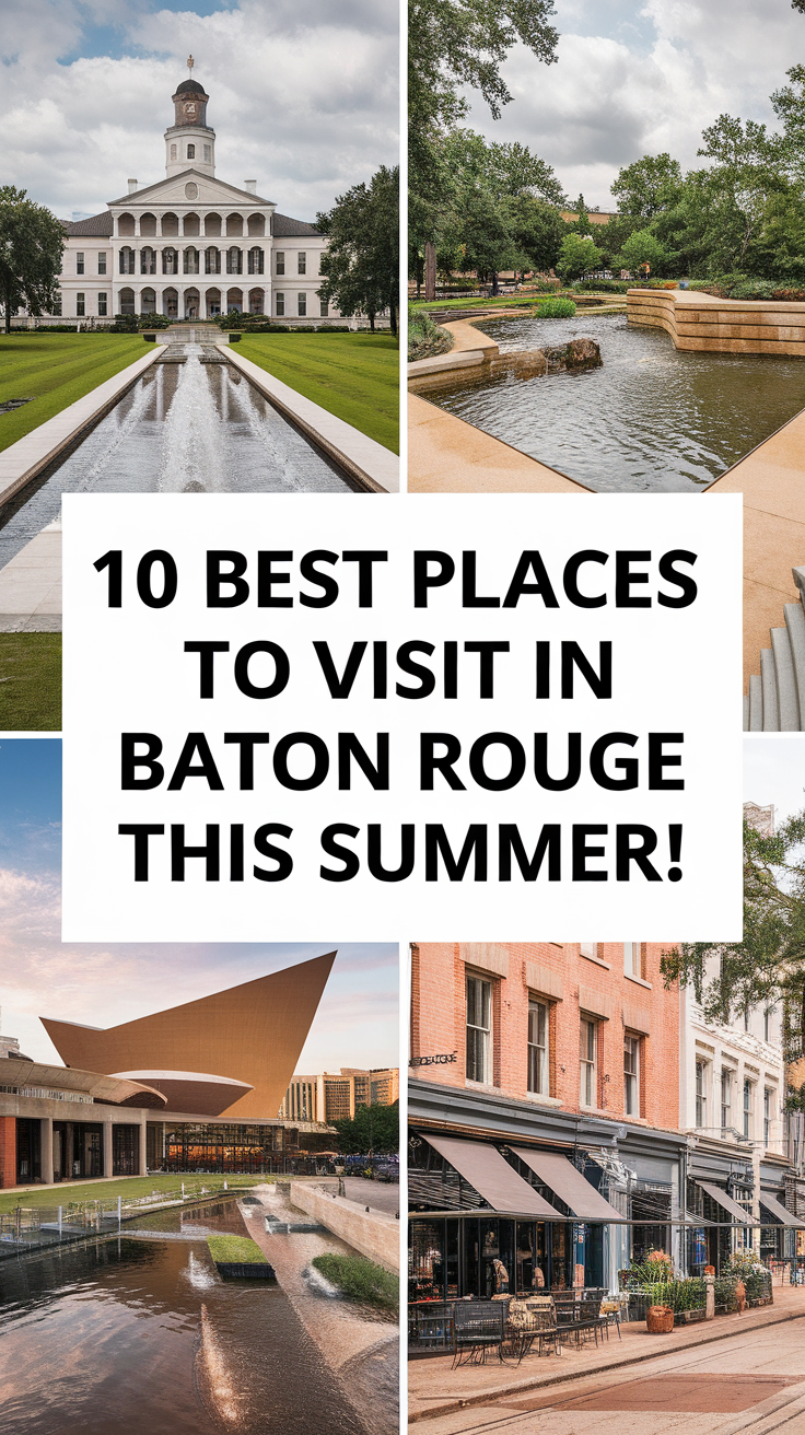 10 Best Places To Visit In Baton Rouge This Summer