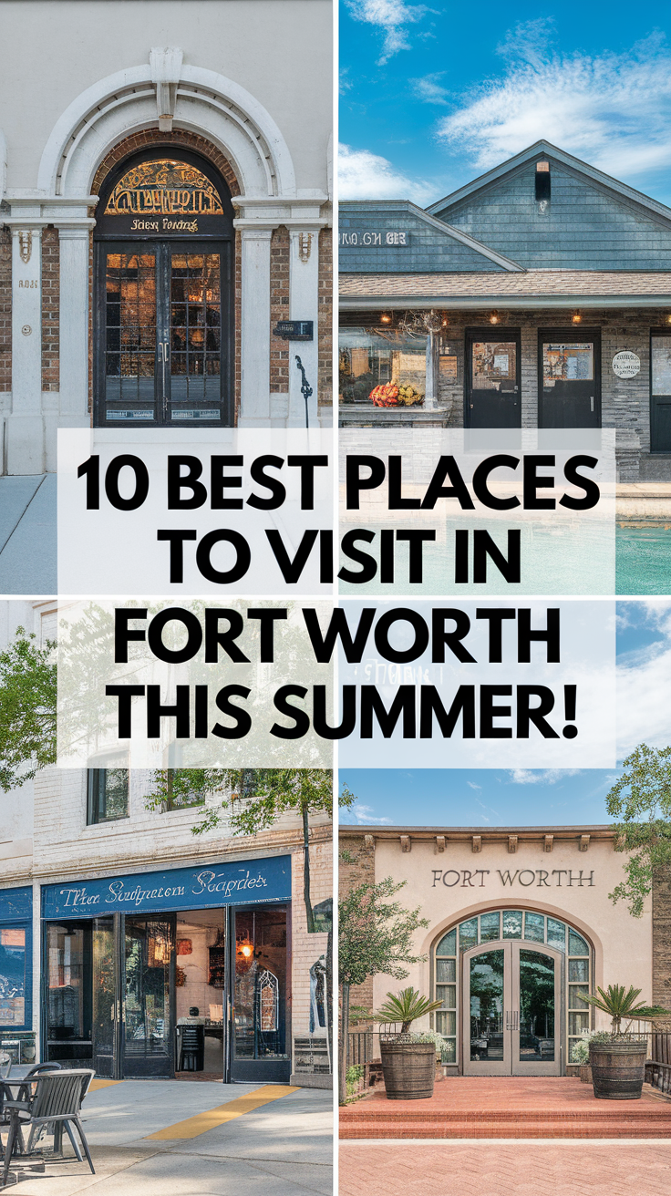 10 Best Places To Visit In Fort Worth This Summer