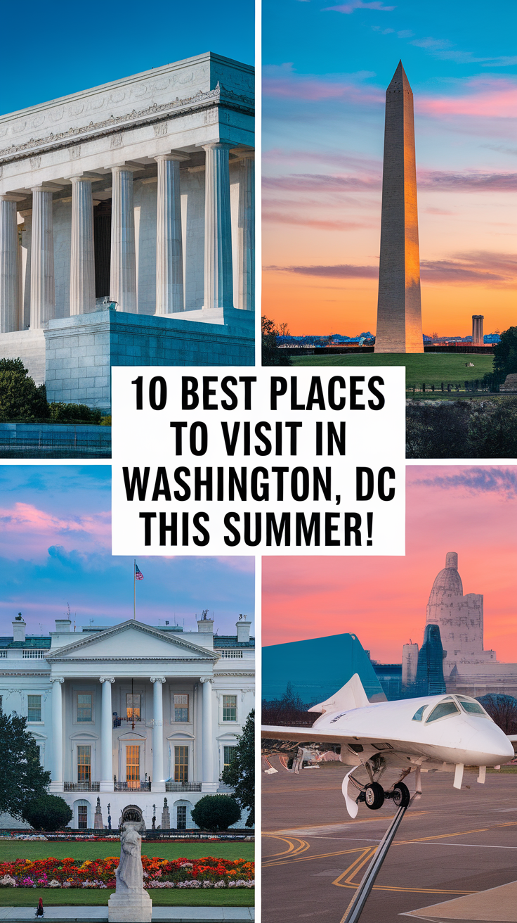 10 Best Places To Visit In Washington, DC This Summer