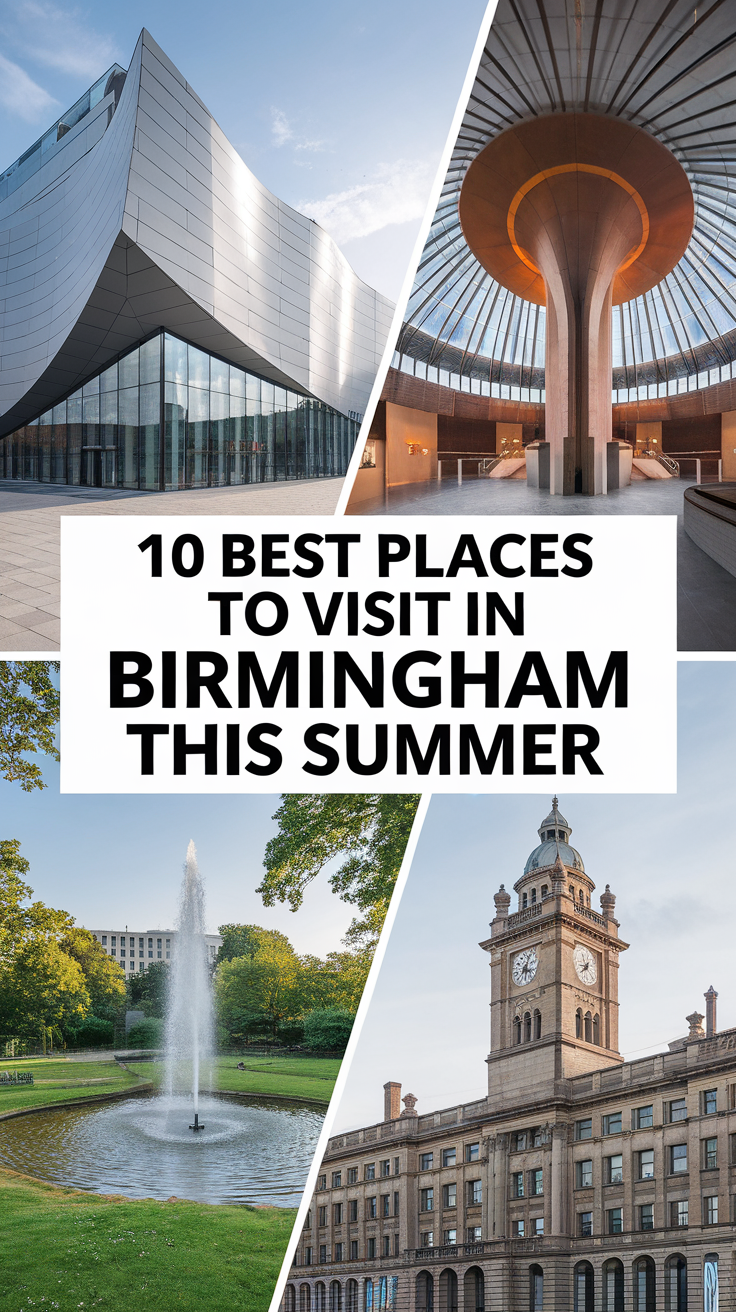 10 Best Places To Visit In Birmingham This Summer